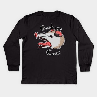 Garbage Can! Kids Long Sleeve T-Shirt